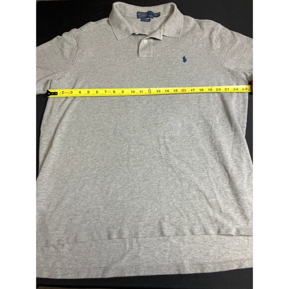 Polo by Ralph Lauren Gray Polo Size XXL Men's - Picture 8 of 9